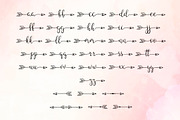 Arrow font, a Script Font by JuliaKJ (Thumbnail 3 of 5)