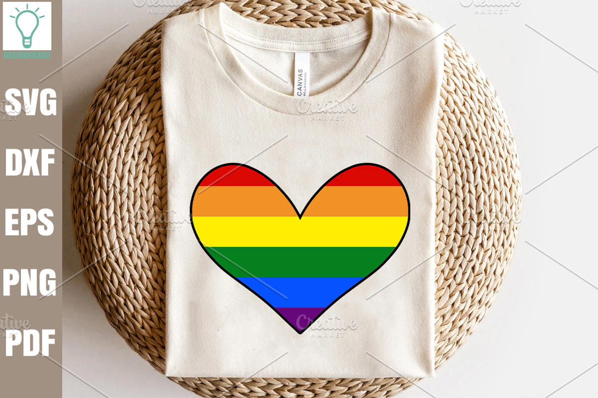 LGBTQ Pride SVG Bundle , Gay Pride, a Graphic by Designer302 (Photo 9 of 26)