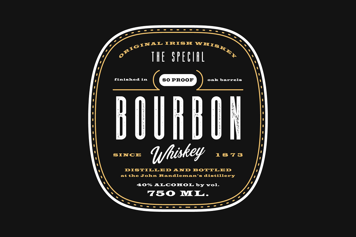 The Harmony - Condensed font family preview 5
