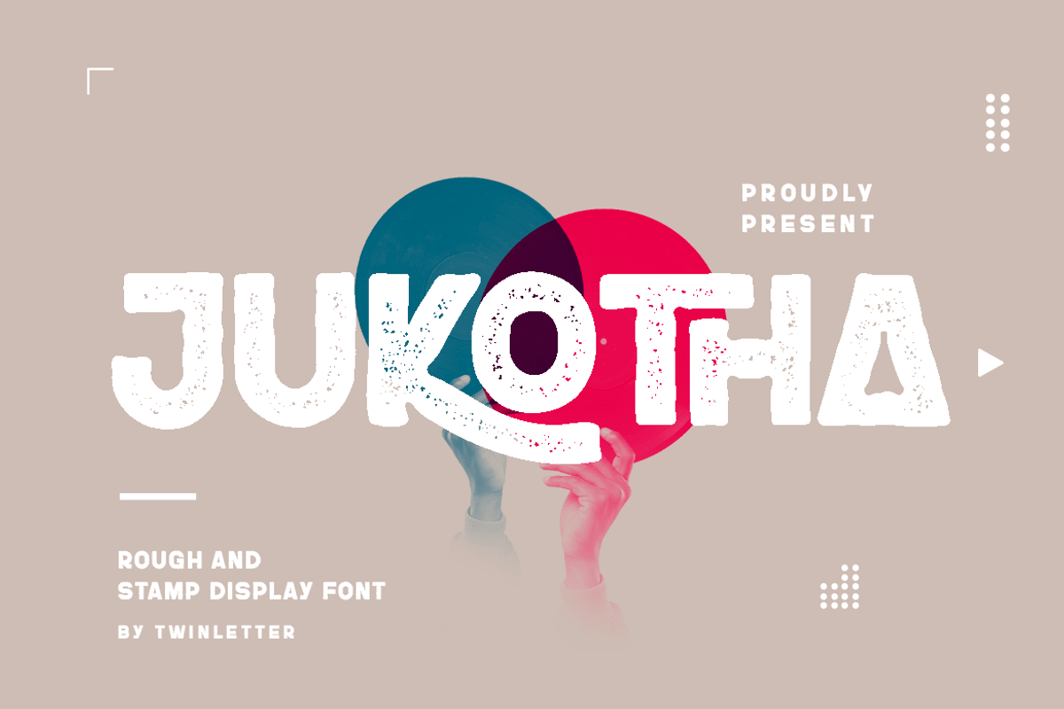 Jukotha, a Sans Serif Font by twinstd (Photo 1 of 12)