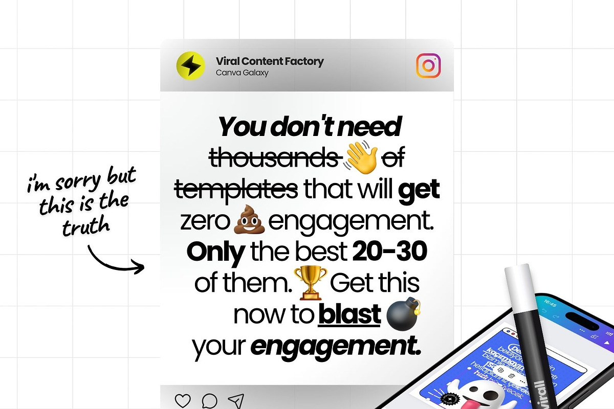 Viral Instagram Reels Templates v3, a Social Media Template by Virall (Photo 5 of 11)