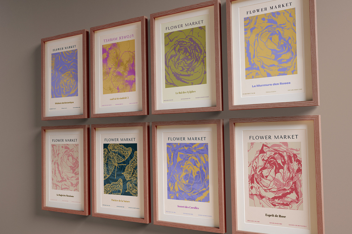 Flower Market: 23 Prints & Posters, a Poster Template by IuliiaSavko (Photo 8 of 12)