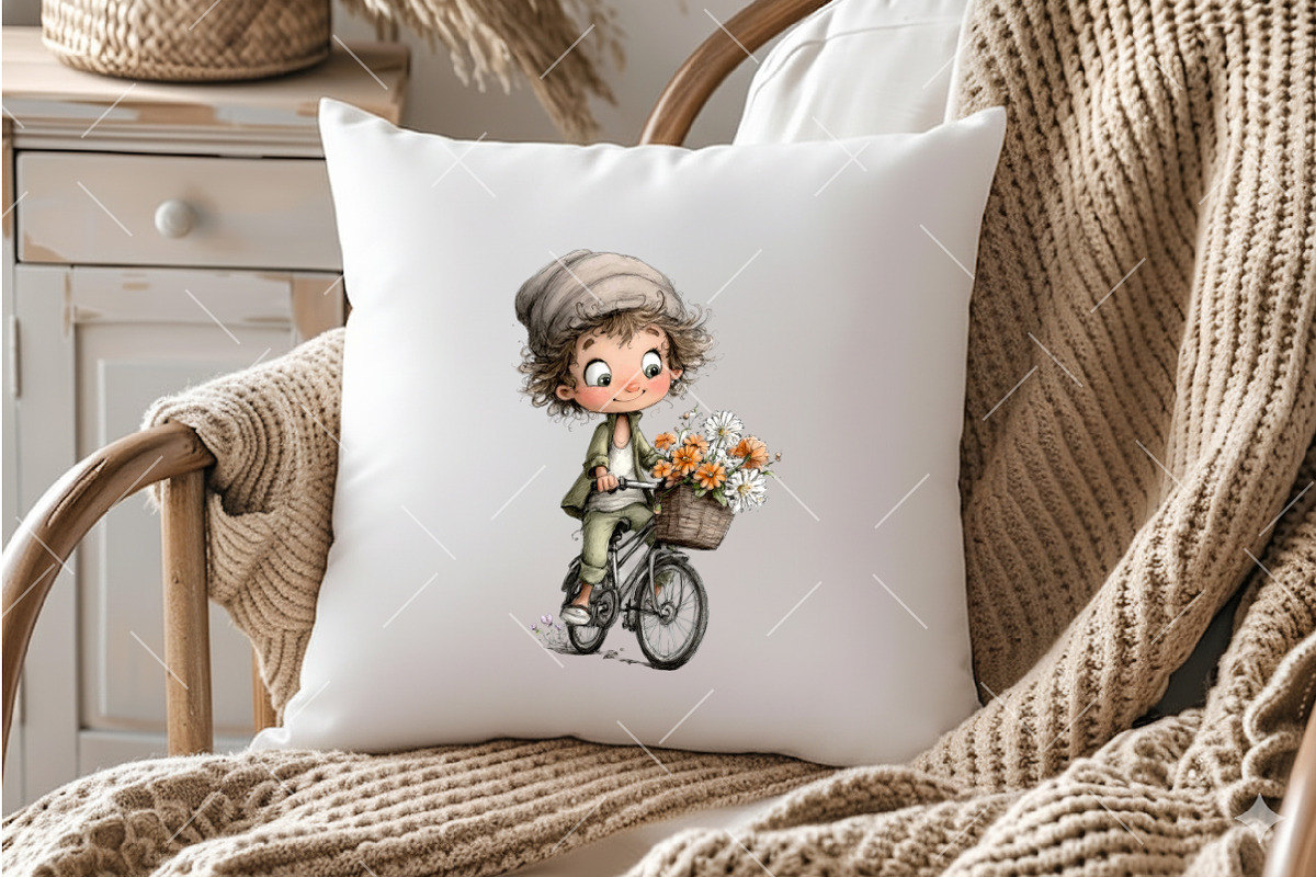 Summer Beach Kids Clipart Bundle, a Seasonal Illustration by OK Design (Photo 4 of 6)
