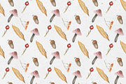 Autumn vibes. Watercolor set, a Decorative Illustration by Maria's little shop (Thumbnail 10 of 10)