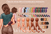 Big Family Creator Clipart., a Person Illustration by ArtedeCatrin (Thumbnail 6 of 11)