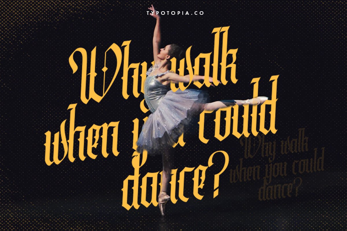 Cydonia - The Blackletter Font preview 6