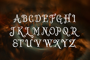 Arkana - Fantasy Typeface