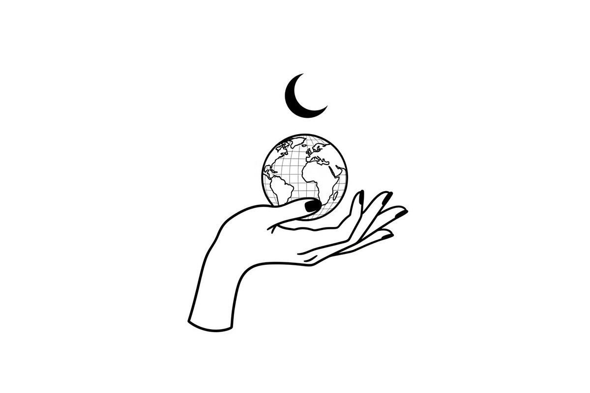 Hand Globe Silhouette Bundle, an Illustration by Designs_River (Photo 3 of 31)