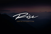 Deep Handwritten Font, a Font by sunnytudu (Thumbnail 4 of 10)