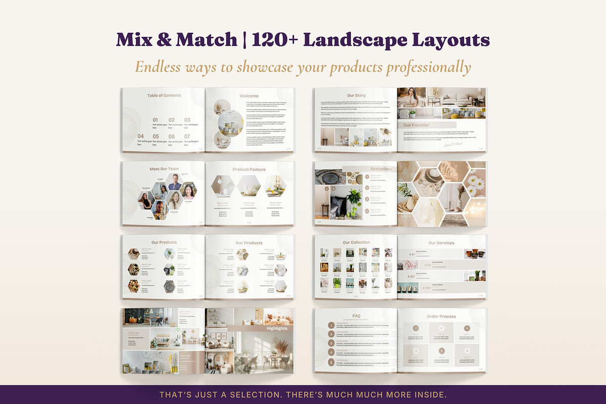 Product Catalog 3 Packs in 2 Formats, a Magazine Template by B2 Studio (Photo 10 of 19)