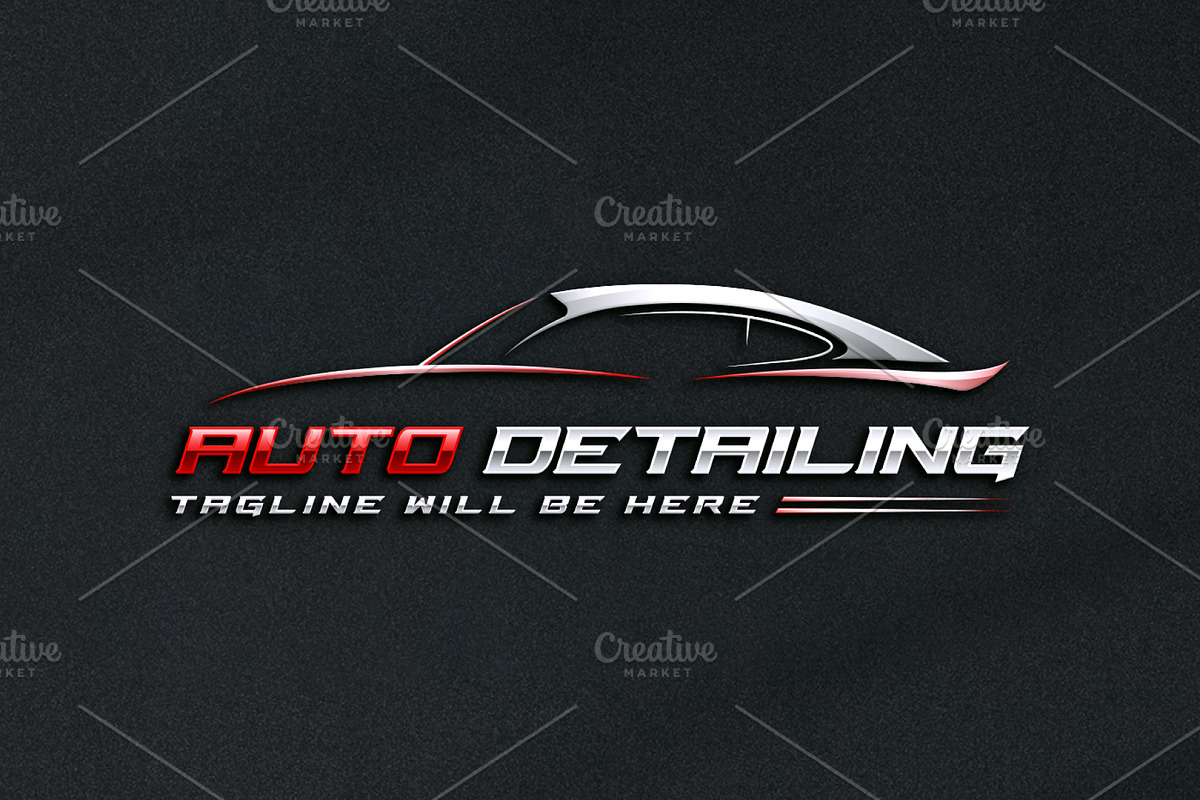 Auto Detailing Logo Template, a Branding & Logo Template by Nahid Hasan Nilim (Photo 4 of 7)