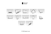 Device Mockup Wider Series Bundle, a Device Mockup by River Visual (Thumbnail 2 of 14)