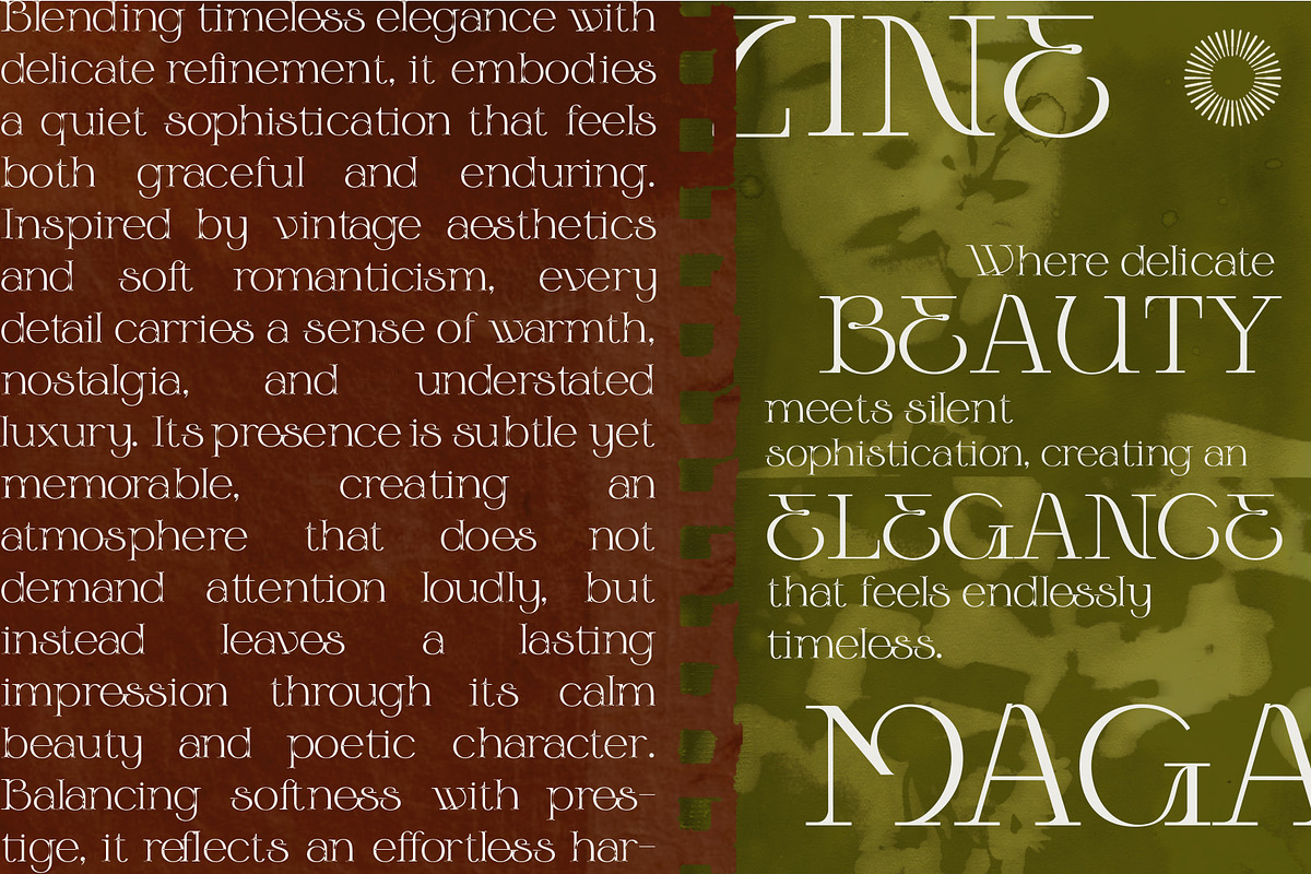 Earthlines - Organic Serif & Sans, a Serif Font by Setara Langit CreativeStd (Photo 8 of 13)