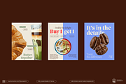 Cafe & Bistro Social Media Canva Kit, a Social Media Template by OLLYSWEATSHIRT DSGN INC. (Thumbnail 11 of 13)