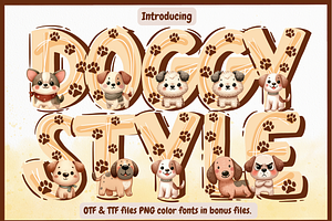 Doggy Style-PNG fonts