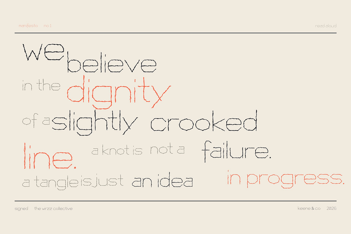 Wirzz — Constellation Display Typefa, a Handwritten Font by Lettra Studio (Photo 13 of 14)