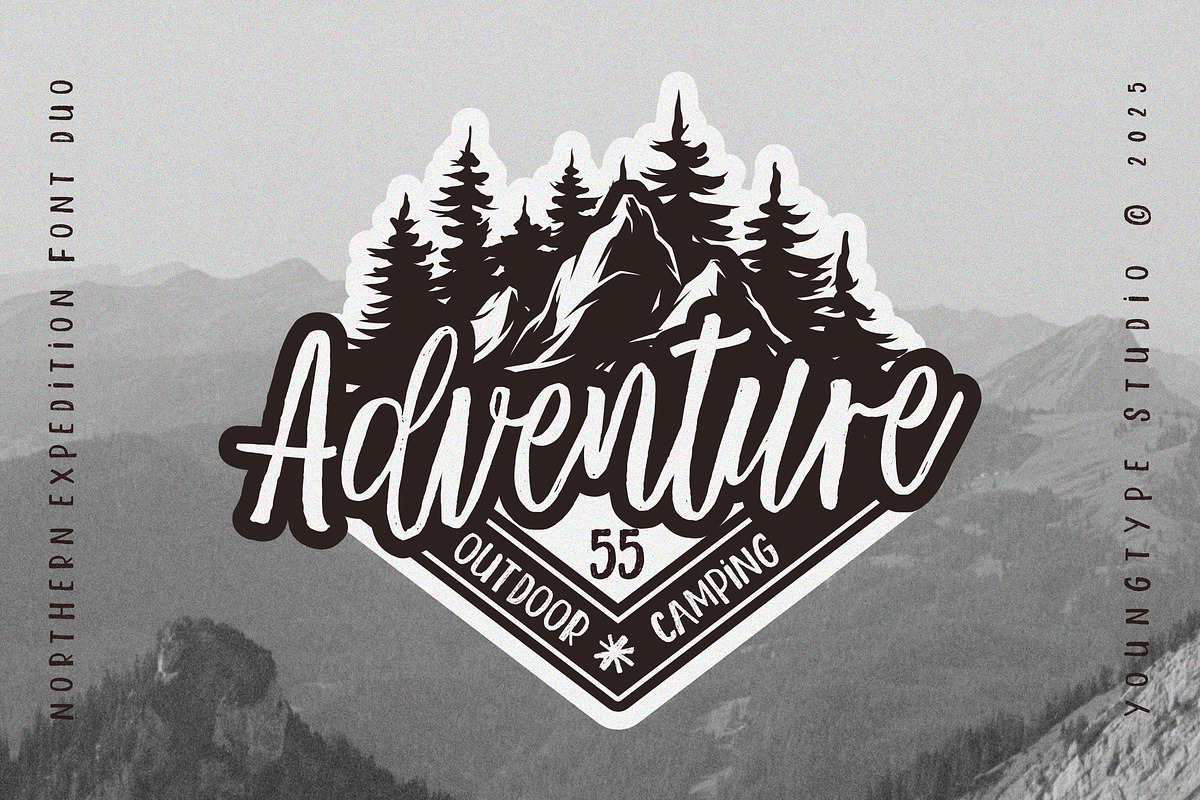 Flowtastic Expedition - Font Duo, a Handwritten Font by Youngtype.Std (Photo 3 of 10)