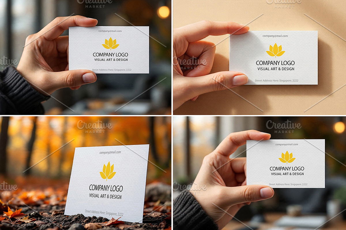 25 PSD MOCKUPS, BUSINESS CARDS, an Advertising Mockup by Mockup Stories (Photo 4 of 6)