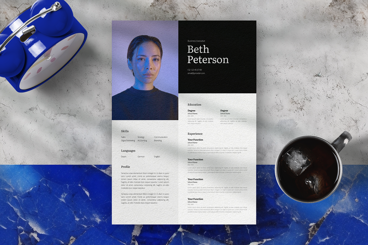 02 Resume CV Template | ATS Friendly, a Resume Template by Backhouse.Studio (Photo 2 of 3)