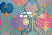 Vintage Bloom – Seamless Pattern Set, a Pattern Graphic by LoveDesignShop (Thumbnail 1 of 8)