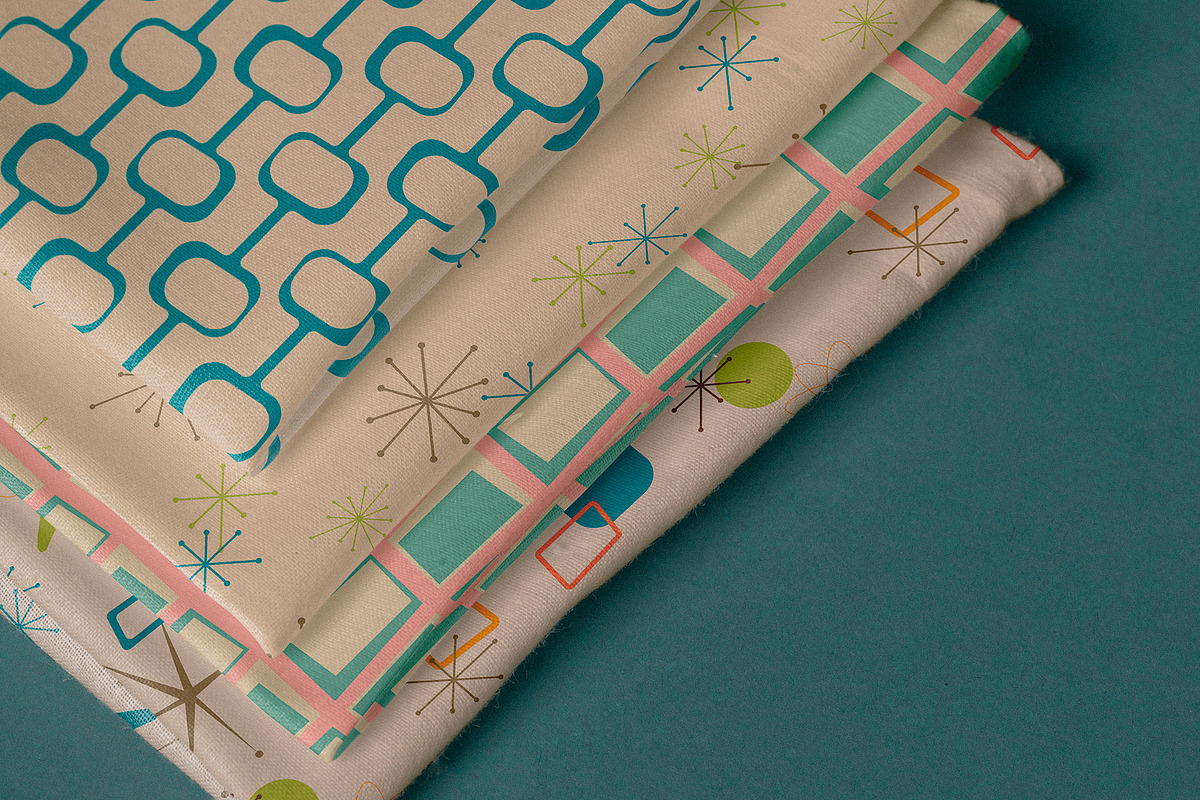 Atomic Age 1950's Retro Pattern Set, a Pattern Graphic by Kokoshka (Photo 5 of 7)
