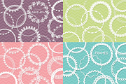 48 Round Lace Frames Bundle Save 40%, a Decorative Illustration by AzmariDigitals (Thumbnail 1 of 5)