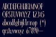 TOMO Dora, a Sans Serif Font by TOMO Fonts (Thumbnail 10 of 13)
