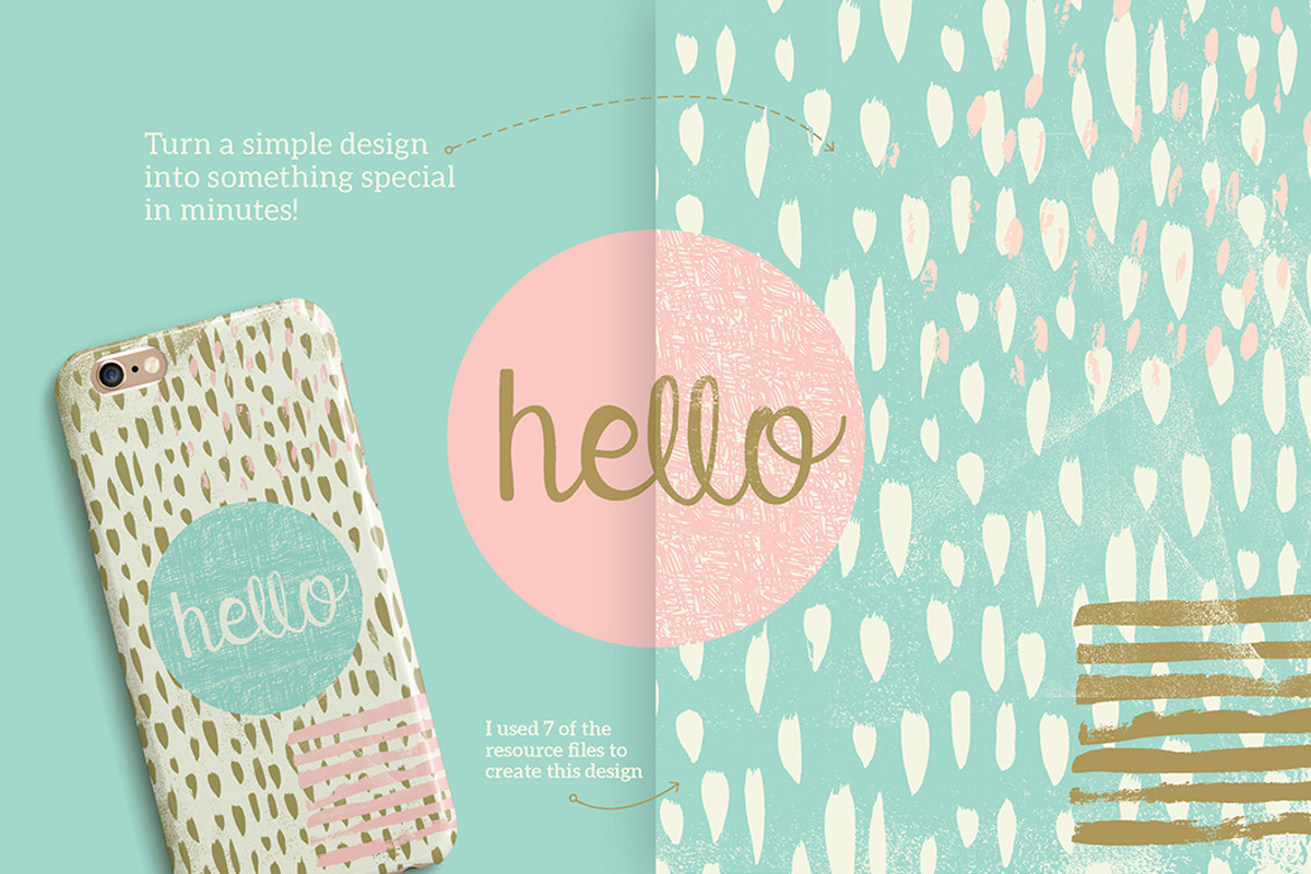 Tasty Texture Pack, a Texture Graphic by Lisa Glanz (Photo 3 of 7)