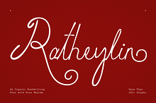Ratheylin - Organic Handwritten Font