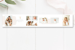 3x3 Girls Mini Photo Album Template