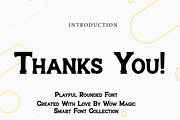 Exaggerated Ink Trap, a Sans Serif Font by Wow Magic (Thumbnail 3 of 3)