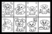 Fun & Easy Dog Coloring Book, an Animal Illustration by Design Station (Thumbnail 2 of 3)