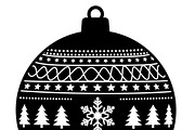 Christmas Ornament Set, an Illustration by BIPLOB EXPERT (Thumbnail 5 of 21)