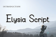 Elysia Script, a Script Font by Wow Magic (Thumbnail 2 of 2)