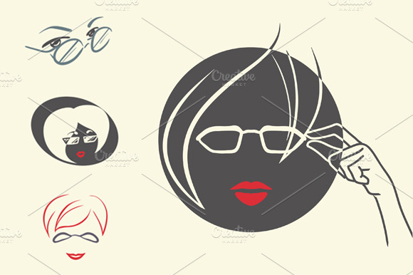 4 Logos For Optical Salon