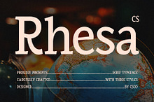 CS Rhesa – Classic Font