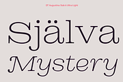 DT Augustina Slab 6 Subfamily, a Slab Serif Font by Deveze Type Foundry (Thumbnail 3 of 30)