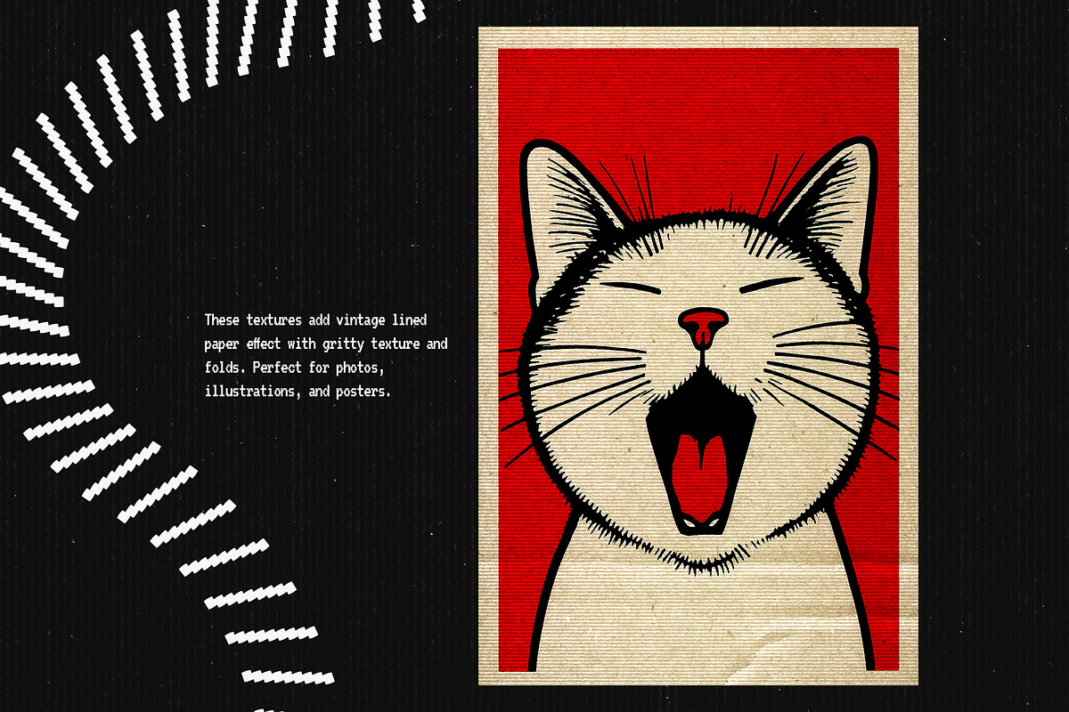 Lined Vintage Paper Textures, a Texture Graphic by Freezerondigital (Photo 2 of 10)