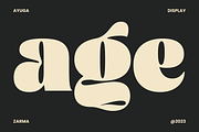 Ayuga - Psychedelic Font, a Serif Font by Zarma Type (Thumbnail 11 of 14)