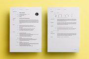 Pro Resume Template, a Resume Template by Unio Designs (Thumbnail 3 of 5)