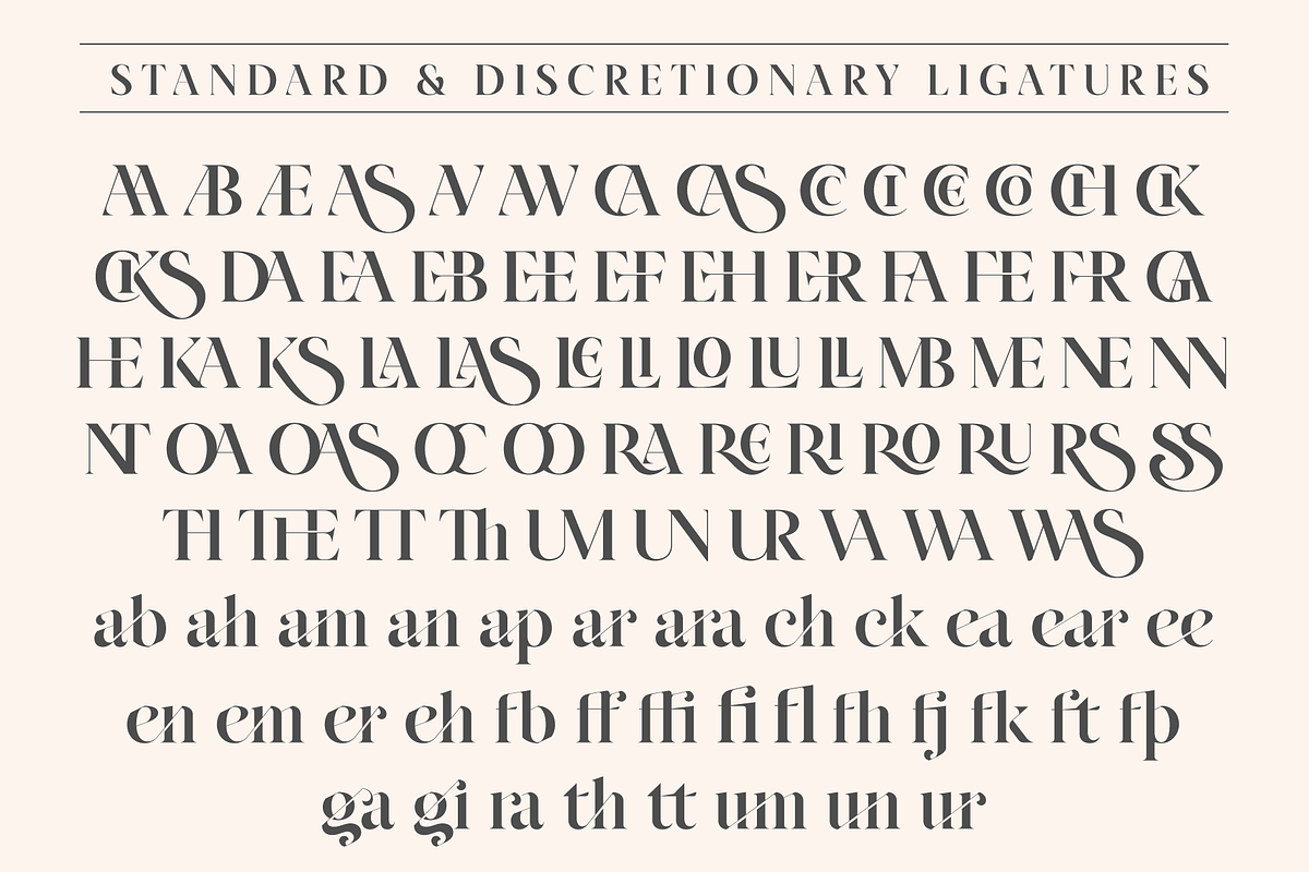Yacht - Modern Ligature Font, a Serif Font by Genilson Santos (Photo 19 of 19)