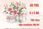 Mother's Day Gifts Clipart, a Graphic by GiraffeCreative (Thumbnail 2 of 9)