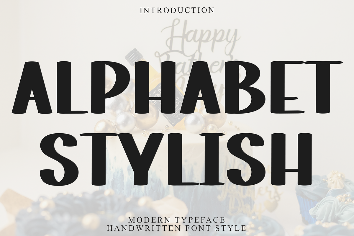 Alphabet Stylish, a Script Font by InermediaSTUDIO (Photo 1 of 8)