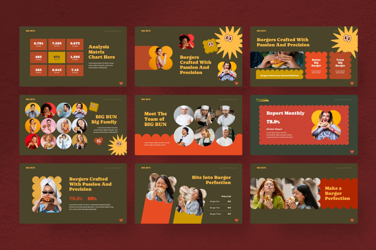 Food Festival Google Slide, a Presentation Template by Loin Studio (Photo 4 of 5)