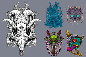 ARTWORK BUNDLING #180, an Object Illustration by Behold creative supply