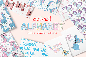Kids Patterns & Alphabets - Animal