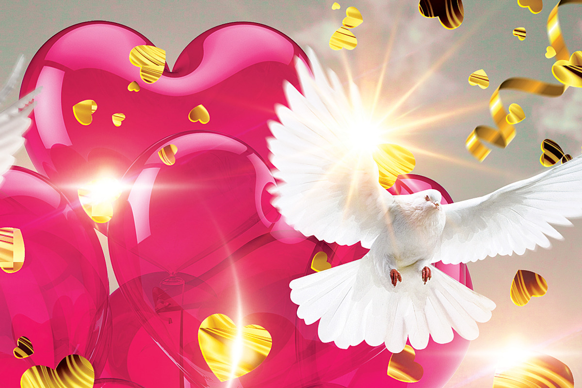 Valentines Day, a Flyer Template by tmcom (Photo 2 of 2)