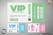 Minimalistic VIP Pass Card 021, a Card Template by Tzochko (Thumbnail 4 of 5)