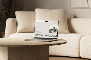 Hoxton Squarespace Website Template