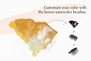 Iowa US Watercolor PS Brush, a Brush Add-On by Fernwel Creative (Thumbnail 6 of 6)